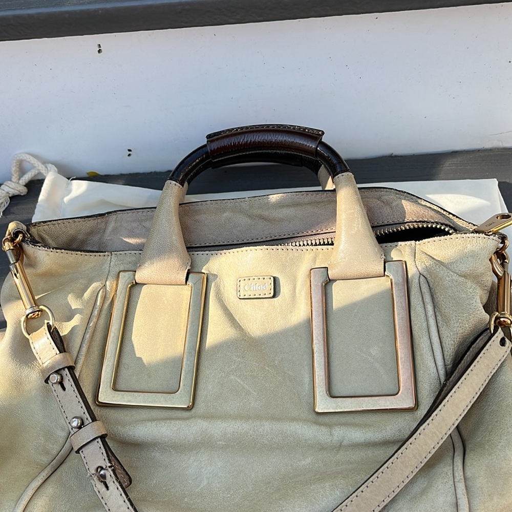 Chloé satchel bag in good used condition. Authenticity card is included. - Picture 14 of 16
